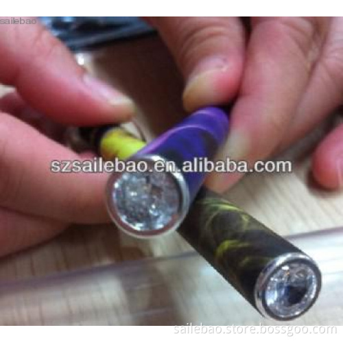 New e cigarette 2013 disposal with light e-cig hookah pen up to 500 pu